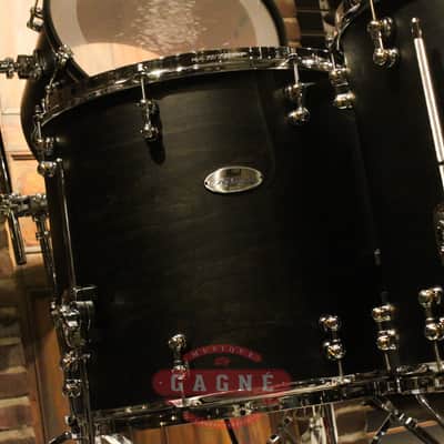 Pearl Reference Pure 8-piece Matte Black Mist Drum Set image 2
