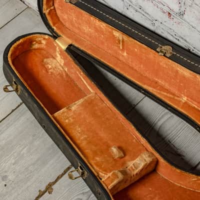Guild - Semi-Hollow HSC - 1960s Thinline Semi-Hollow Electric Guitar HSC, Orange Inside - x1226 - VINTAGE image 7