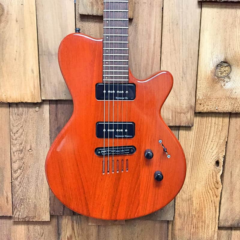 2008 Godin LG P90 Mahogany w/ Original Hardshell Case image 1