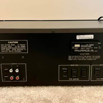 Sansui CA-2000 Preamplifier 120V US Version Completely Rebuilt Awesome image 8