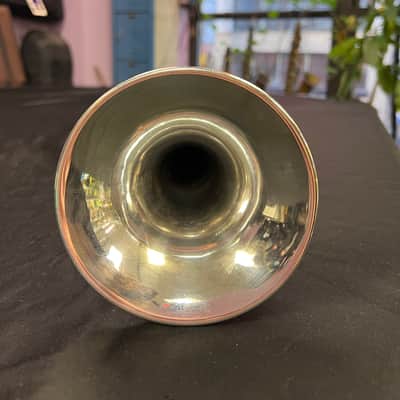 Silver Plated Vincent Bach 229 Large Bore ‘C’ Trumpet 25H Lead Pipe image 14
