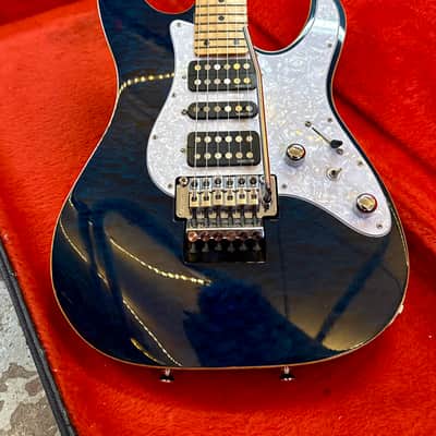 Schecter Schecter NV-III-24-AS 2009 - Trans blue Ash HSH super strat original vintage MIJ japan image 3