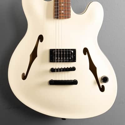 Fender Tom DeLonge Starcaster - Satin Olympic White image 7