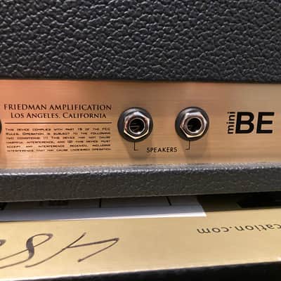 Friedman BE-mini 30 watt solid state amp image 6