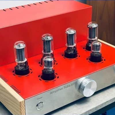 6P3S Rare Tube Integrated Amplifier Push Pull 2x20W Handmade UA Warranty image 8