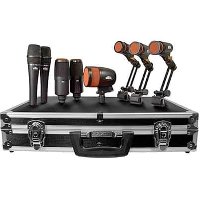 Heil HDK-8 8pc Dynamic Drum Microphone Set
