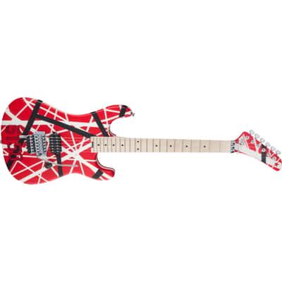 EVH Striped Series 5150™, Maple Fingerboard - Red, Black and White, 5107902515 image 6