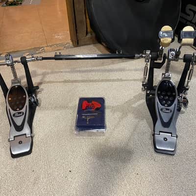 Pearl P2002C PowerShifter Eliminator Chain-Drive Double Bass Drum Pedal 2010s - Chrome / Black image 1