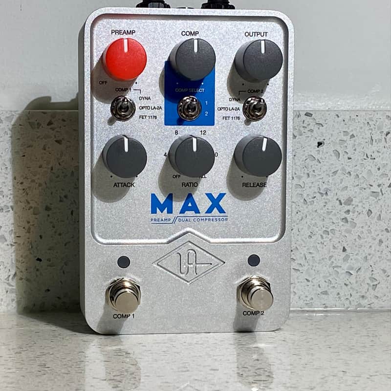 ~2023 Universal Audio MAX Preamp & Dual Compressor Silver