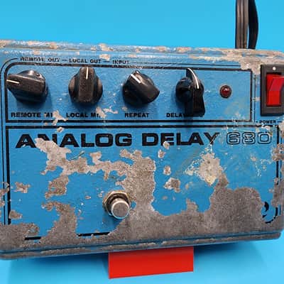 Rare Vintage 80s DOD Analog Delay 680 Guitar Effect Pedal BBD Reticon SAD4096 image 5