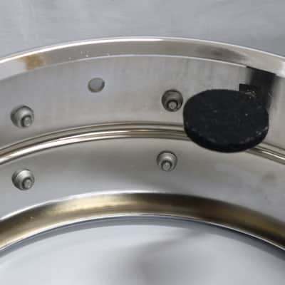 VINTAGE LUDWIG 1970s B/O Badge Supraphonic402 14x6.5 image 9