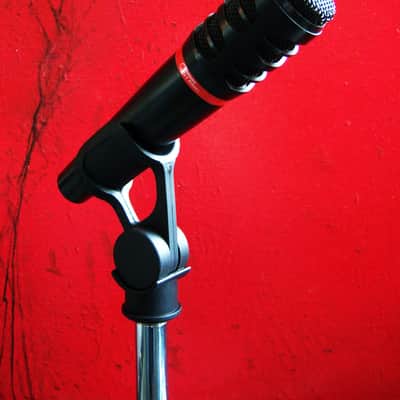Vintage 1980's Audio-Technica Pro 6 / ATM63 dynamic cardioid microphone Low Z w mic clip # 5 image 3