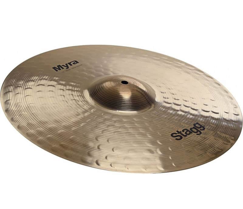STAGG Myra HEAVY ROCK CRASH BECKEN 17" knackiger, heller und voller Klang image 1
