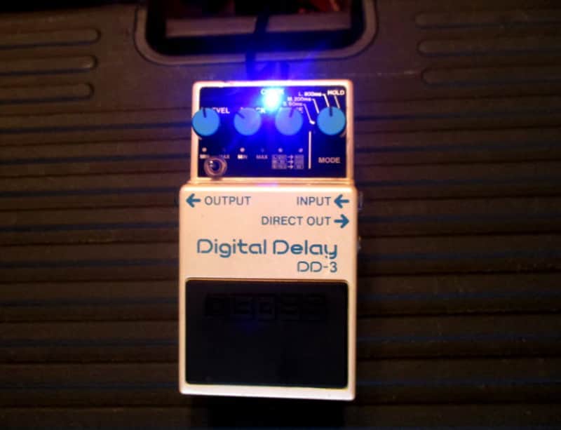 Boss DD-3 with Hi- Cut Mod from Modest Mike's Mods image 1