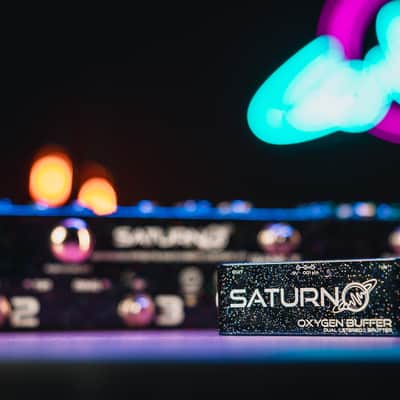 Saturn Pedals - Supernova - Advanced Effects Switcher & Controller +  Oxygen Buffer - Galactic Black image 5