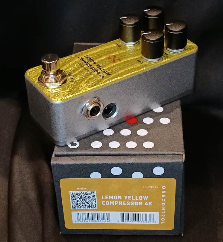 One Control Lemon Yellow Compressor 4K BJF Design V2 Mini Comp