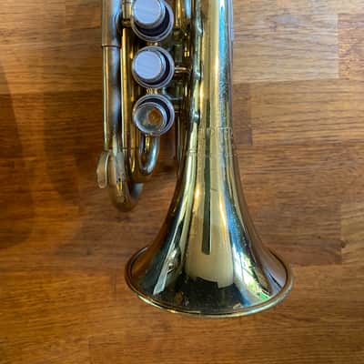 Jupiter SPT-416 Pocket Trumpet 1990-2000 - Brass lacquer image 6