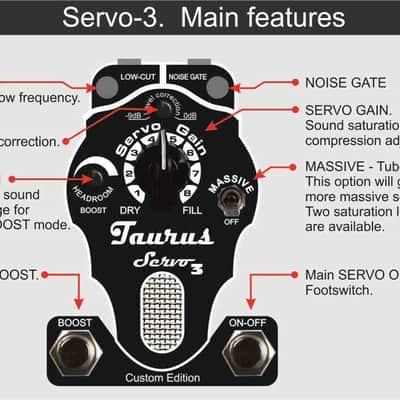 Taurus Servo.3 Custom Tube Guitar Enhancer (USA) image 5