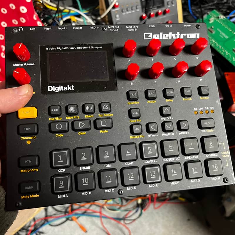 2017 – 2024 Elektron Digitakt Black