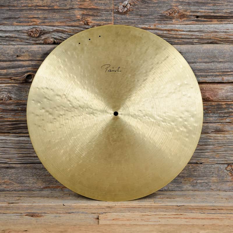 Paiste 20" Signature Traditionals Light Flat Ride Cymbal image 1