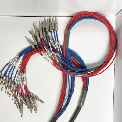 Whirlwind Medusa Belden 16-channel 1/4" TRS to TRS Snake 16FT image 2