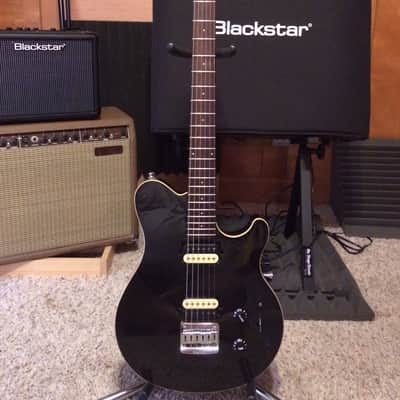 Ernie Ball Music Man Axis Super Sport (USA Made) Black Sparkle WHSC image 2