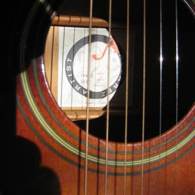 Alvarez 5237 1992 2 Tone Sunburst image 5