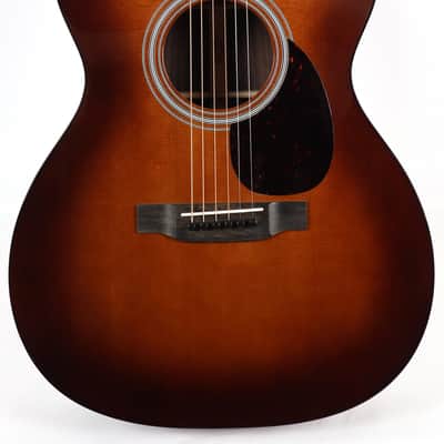 Martin USA OM-21 Standard Series Ambertone Acoustic Guitar w/OHSC image 1