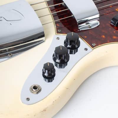 1962 Fender Jazz Bass — Olympic White image 3