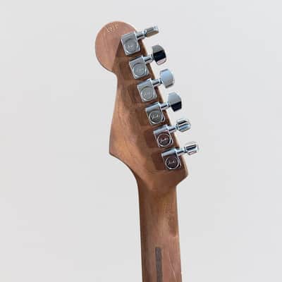 Fender American Acoustasonic Jazzmaster Acoustic-Electric Guitar - Arctic White image 8