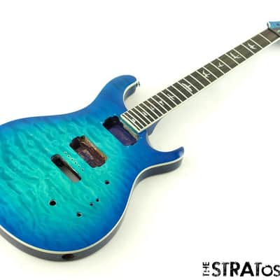 PRS SE Custom 24-08 BODY & NECK Paul Reed Smith Guitar Quilt Lake Blue image 1