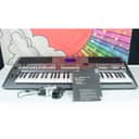 Used Yamaha PSR-S670 61-Key Arranger Workstation, Power Supply, Manual