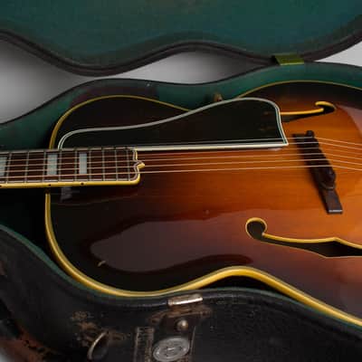 Gibson  L-5 Arch Top Acoustic Guitar (1949), ser. #A-3163, original black hard shell case. image 14