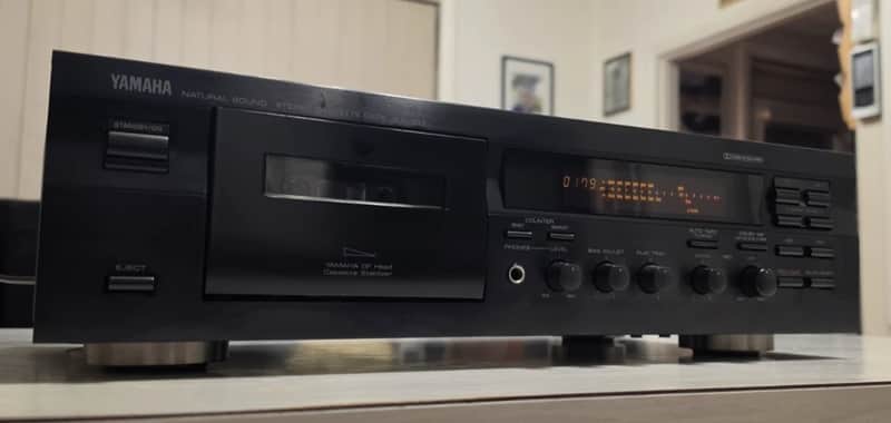VINTAGE YAMAHA CASSETTE TAPE DECK/PLAYER/RECORDER image 1