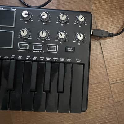 Akai MPK Mini MKIII 25-Key MIDI Controller 2020 - Present - Black image 3