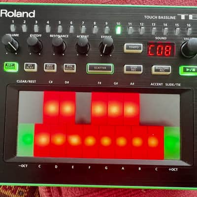 Roland TB-3 AIRA Touch Bassline Synthesizer- Black