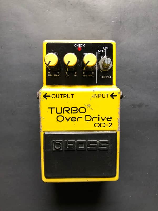 Boss OD-2 Turbo OverDrive (Black Label) | Reverb
