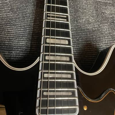 Hagstrom '67 Viking II Electric Guitar Black image 8