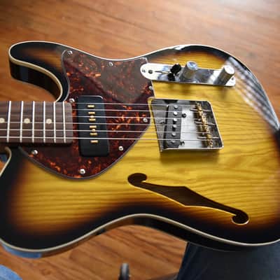 Warmoth Telecaster Semi Hollow , 2025, Exceptional condition & specs, ( Fender Licensed American Professional II Thinline equivalent) image 11