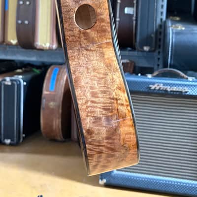 2012 Rick Turner Compass Rose Tenor Ukulele #311 – Highly Figured Koa – Deluxe – Gig Bag image 7
