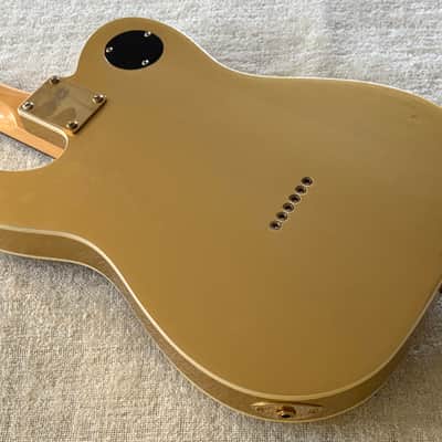 2013 Squier J5 Telecaster John 5 Signature Model Frost Gold HH Double Bound 1st Year image 20