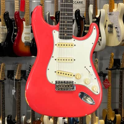 Fender 1964 Stratocaster Fiesta Red Refin True Vintage image 1