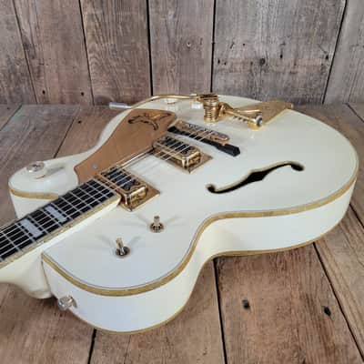 Gretsch White Falcon Model 7593 1977 All Orig w/hang tag & case Excellent - White image 10