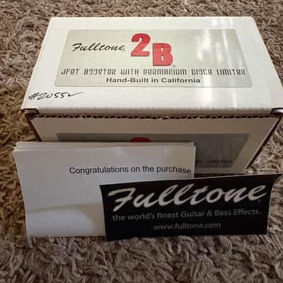Fulltone 2B Boost with Limiter 2015 - Silver image 2