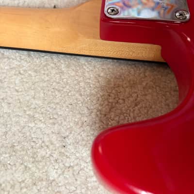 Squier Standard Stratocaster with Rosewood Fretboard 1989 - 2000 - Torino Red image 10