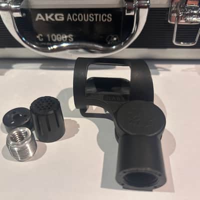 Pair AKG C1000s w/ Original Flight Cases, Clips, Adapters and Windscreens image 5