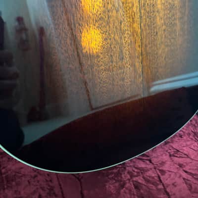 Taylor Builder’s Reserve VII - custom 522e Mahogany 12 fret Grand Concert 2012 - Shaded Edgeburst image 9