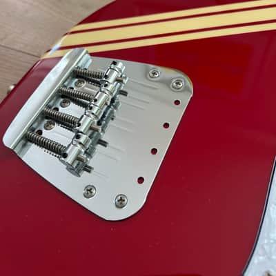 CIJ Fender Mustang Bass Body Racing Competition Trans Red (2008) - LOADED image 10