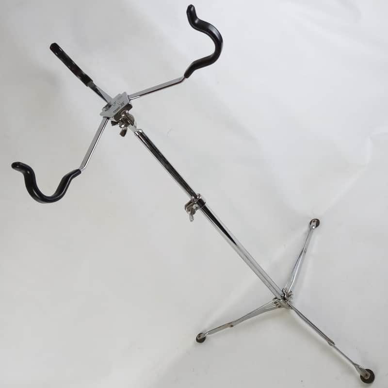 Ludwig 1st-Gen WFL Atlas Flat Base Snare Drum Stand Chrome Flush Mickey Mouse50s image 1