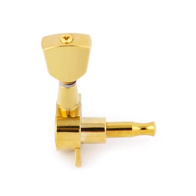 Sealed Guitar String Tuning Pegs Grover Machines Heads Tuning Keys Tuners 6 In Line Right Handed Electric Guitar Acoustic Guitar Parts Replacement Gold. image 4